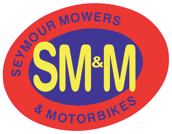 Seymour mowers & motorbikes logo